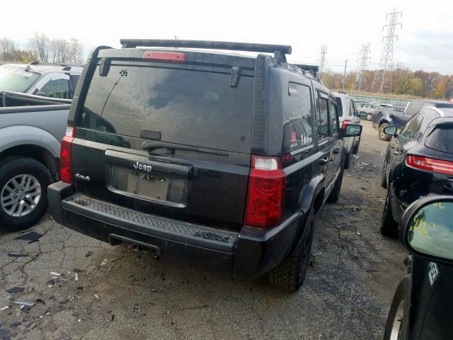 1J8HG48K26C337751 - 2006 JEEP COMMANDER ნაცრისფერი ფოტო 4