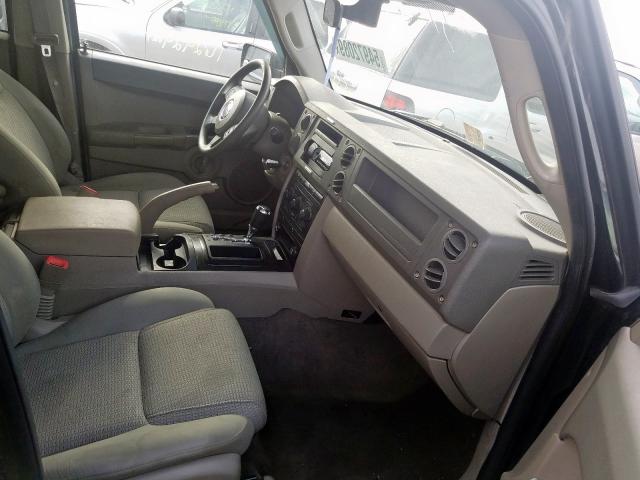 1J8HG48K26C337751 - 2006 JEEP COMMANDER ნაცრისფერი ფოტო 5