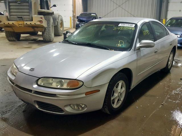 1G3GR64H214116074 - 2001 OLDSMOBILE AURORA GRAY photo 2