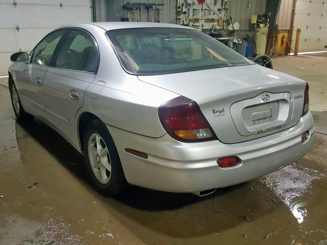 1G3GR64H214116074 - 2001 OLDSMOBILE AURORA GRAY photo 3