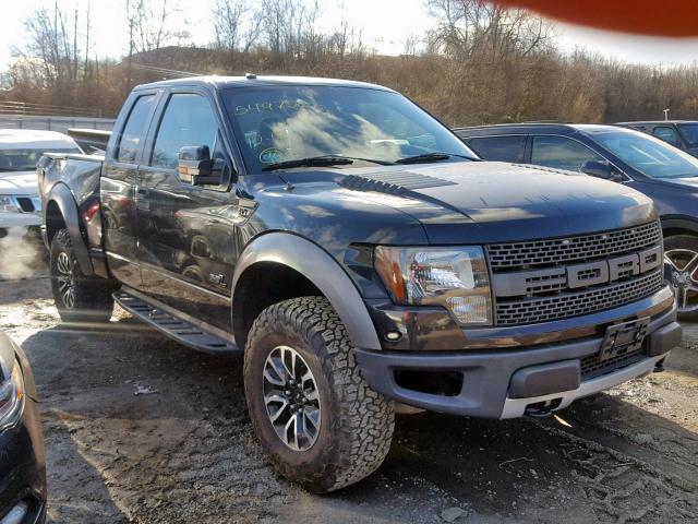 1FTEX1R66CFC47331 - 2012 FORD F150 SVT R BLACK photo 1