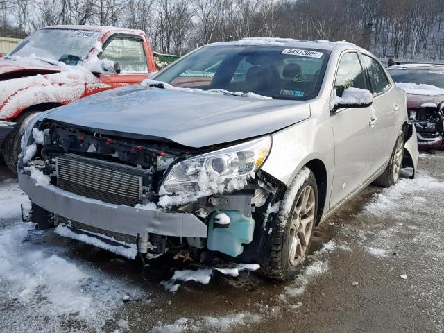 1G11D5RR8DF114184 - 2013 CHEVROLET MALIBU 1LT SILVER photo 2