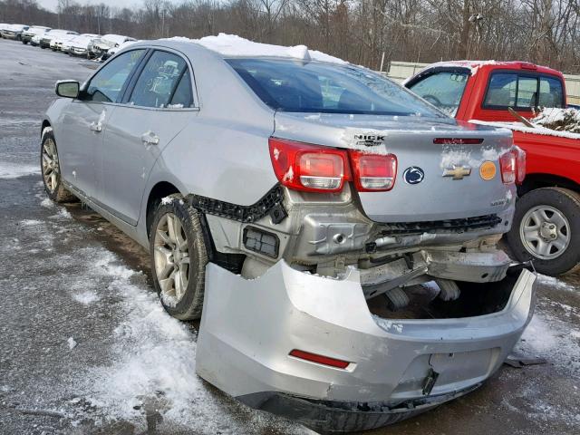 1G11D5RR8DF114184 - 2013 CHEVROLET MALIBU 1LT SILVER photo 3