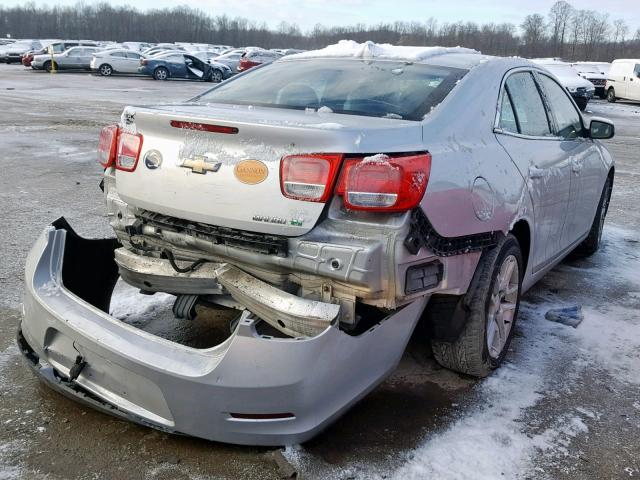 1G11D5RR8DF114184 - 2013 CHEVROLET MALIBU 1LT SILVER photo 4