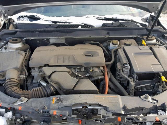 1G11D5RR8DF114184 - 2013 CHEVROLET MALIBU 1LT SILVER photo 7