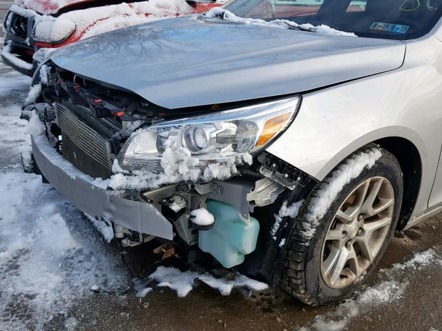 1G11D5RR8DF114184 - 2013 CHEVROLET MALIBU 1LT SILVER photo 9