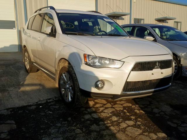 JA4AS3AW3CU002772 - 2012 MITSUBISHI OUTLANDER WHITE photo 1