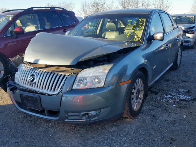 1MEHM40W28G609837 - 2008 MERCURY SABLE LUXU GREEN photo 2