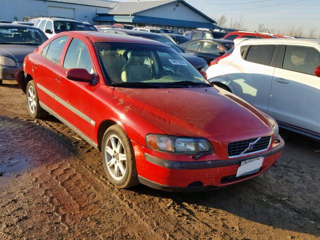YV1RS61R412036503 - 2001 VOLVO S60 RED photo 1