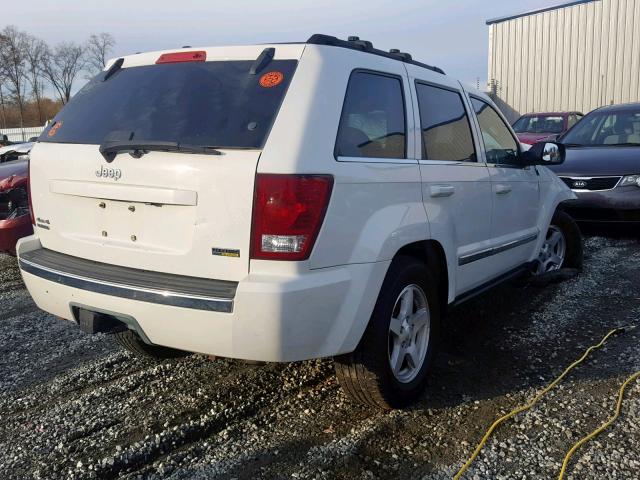 1J8HR58P27C698085 - 2007 JEEP GRAND CHER WHITE photo 4