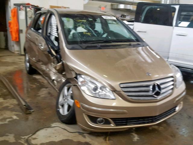 WDDFH33X57J224937 - 2007 MERCEDES-BENZ B200 GOLD photo 1