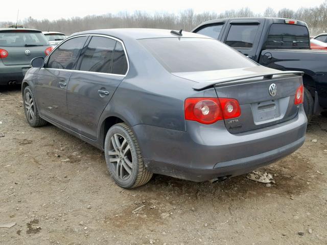 3VWST71K86M825490 - 2006 VOLKSWAGEN JETTA TDI GRAY photo 3