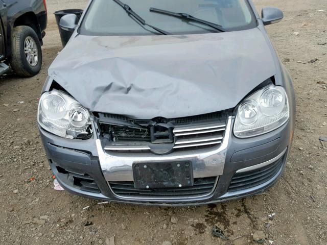 3VWST71K86M825490 - 2006 VOLKSWAGEN JETTA TDI GRAY photo 7