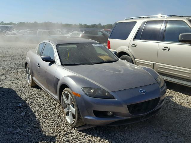 JM1FE17N340114843 - 2004 MAZDA RX8 GRAY photo 1