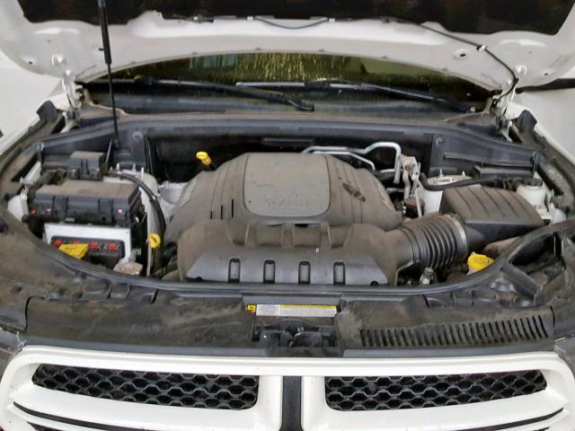 1C4SDHCT9CC217650 - 2012 DODGE DURANGO R/ WHITE photo 7