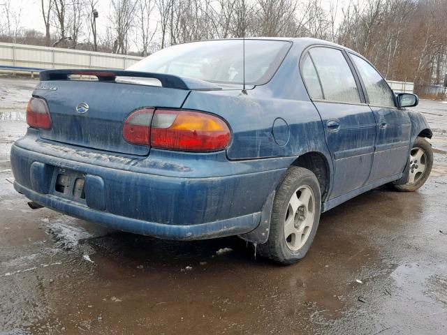 1G1NE52J23M647922 - 2003 CHEVROLET MALIBU LS 蓝色 照片 4