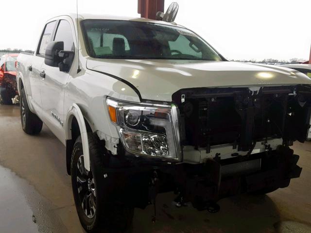 1N6AA1E53JN510775 - 2018 NISSAN TITAN SV WHITE photo 1