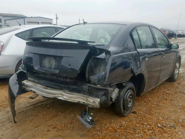 1G8AL55F76Z121631 - 2006 SATURN ION LEVEL BLACK photo 4