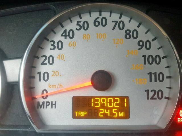 1G8AL55F76Z121631 - 2006 SATURN ION LEVEL BLACK photo 8