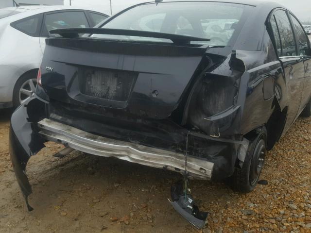 1G8AL55F76Z121631 - 2006 SATURN ION LEVEL BLACK photo 9