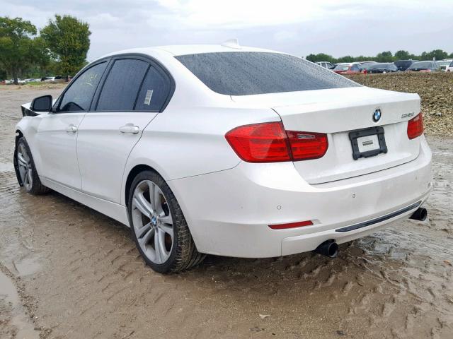 WBA3A9G57DNP36505 - 2013 BMW 335 I WHITE photo 3