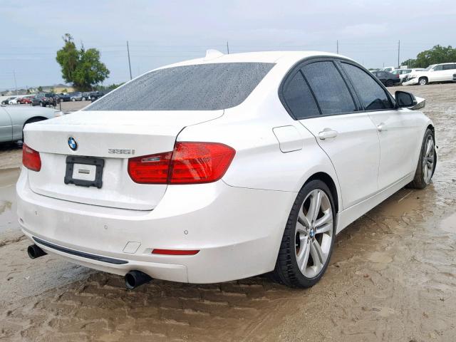 WBA3A9G57DNP36505 - 2013 BMW 335 I WHITE photo 4