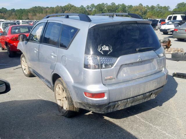 JA4AS3AW4CU004353 - 2012 MITSUBISHI OUTLANDER SILVER photo 3