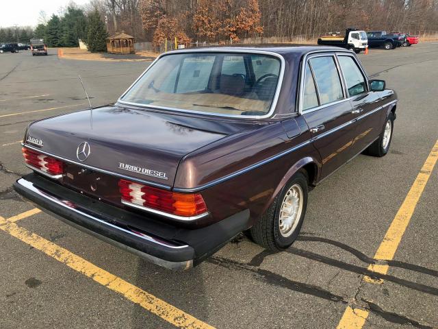 WDBAB33A9EA012863 - 1984 MERCEDES-BENZ 300 DT BROWN photo 4