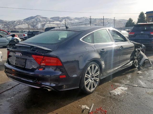 WAU3GAFC7DN078846 - 2013 AUDI A7 PRESTIG BLACK photo 4