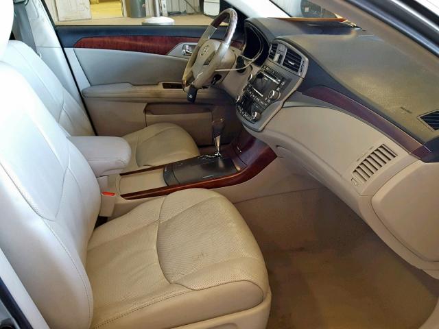 4T1BK3DB2BU407969 - 2011 TOYOTA AVALON BAS BLUE photo 5