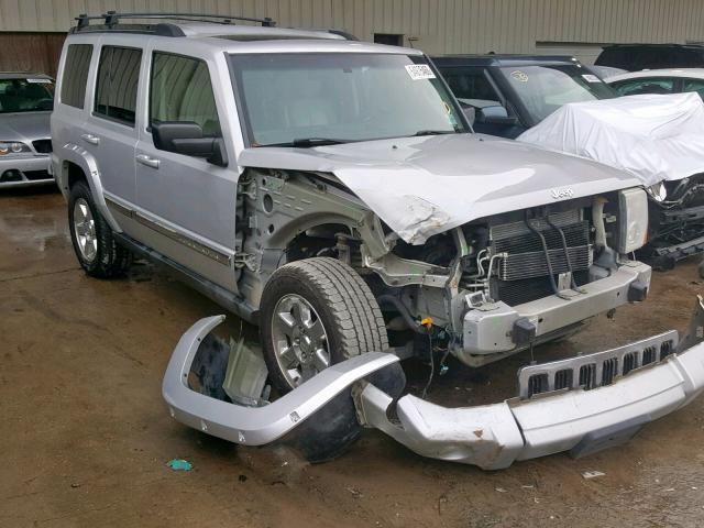 1J8HH58226C247650 - 2006 JEEP COMMANDER SILVER photo 1