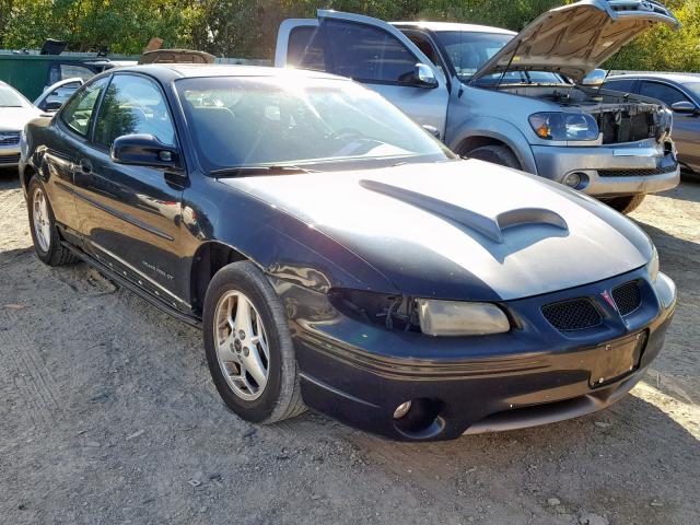 1G2WP12K72F242086 - 2002 PONTIAC GRAND PRIX BLACK photo 1