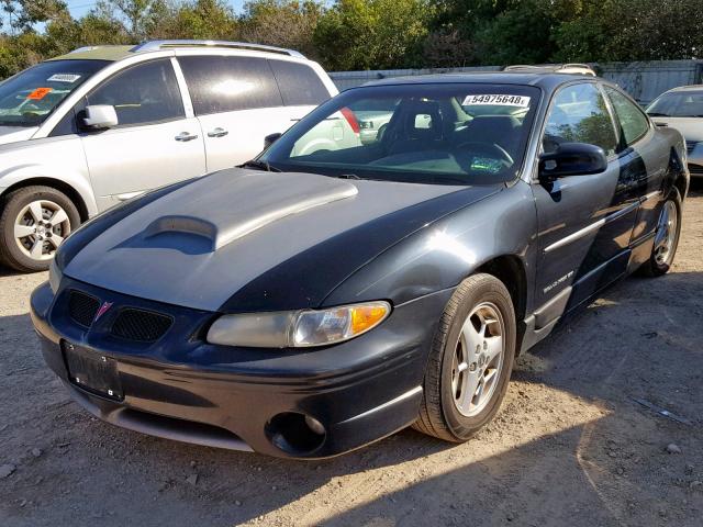 1G2WP12K72F242086 - 2002 PONTIAC GRAND PRIX BLACK photo 2