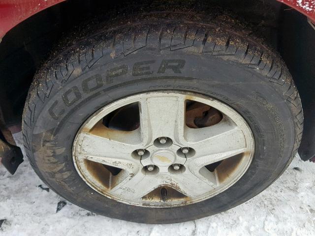 1G1ZT548X5F219427 - 2005 CHEVROLET MALIBU LS 栗色 照片 9