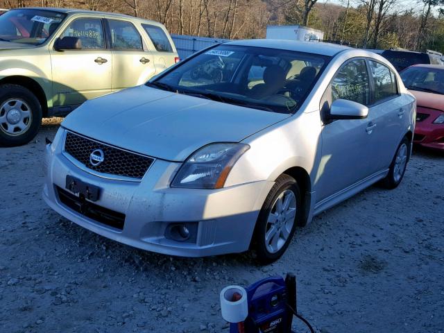 3N1AB6AP1AL704020 - 2010 NISSAN SENTRA 2.0 GRAY photo 2