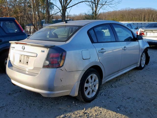 3N1AB6AP1AL704020 - 2010 NISSAN SENTRA 2.0 GRAY photo 4