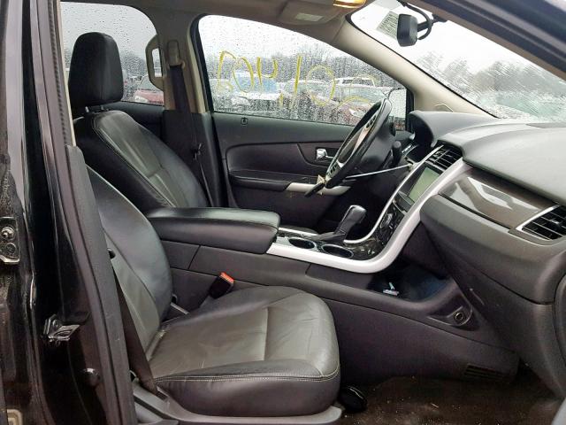 2FMDK4AK8BBA37619 - 2011 FORD EDGE SPORT BLACK photo 5