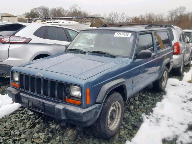 1j4ft27p2xl 1999 Jeep Cherokee S Blue Price History History Of Past Auctions Prices And Bids History Of Salvage And Used Vehicles