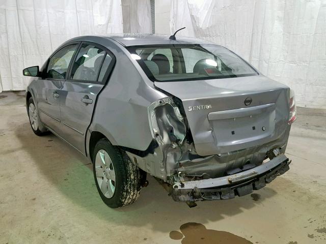 3N1AB61E59L696868 - 2009 NISSAN SENTRA 2.0 SILVER photo 3