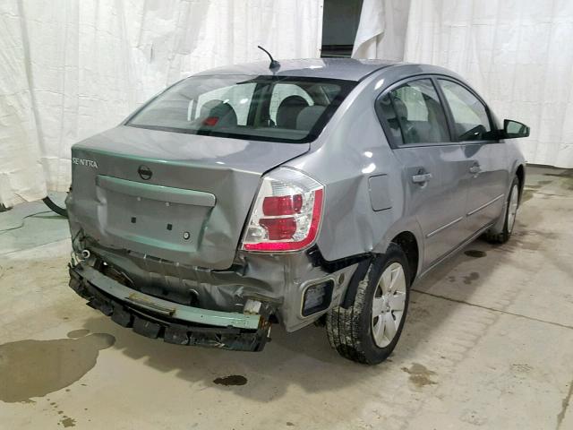 3N1AB61E59L696868 - 2009 NISSAN SENTRA 2.0 SILVER photo 4