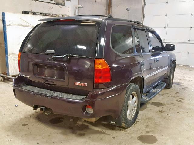 1GKDT13SX82231570 - 2008 GMC ENVOY PURPLE photo 4