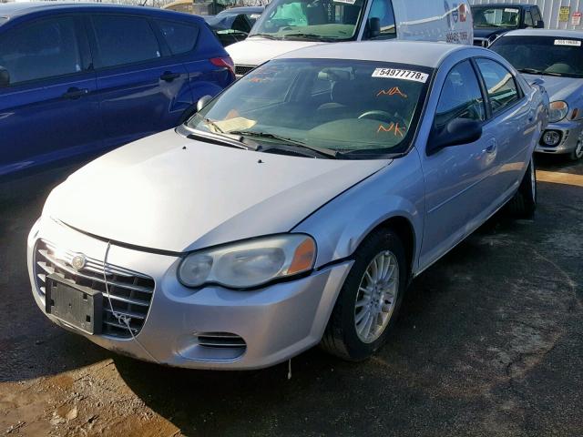 1C3EL56R36N149387 - 2006 CHRYSLER SEBRING TO SILVER photo 2