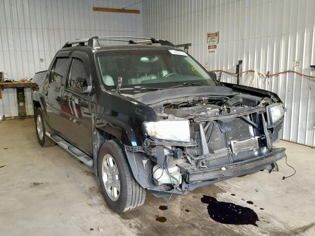 2HJYK16568H529476 - 2008 HONDA RIDGELINE BLACK photo 1