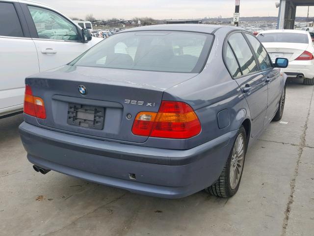 WBAEU33493PM57683 - 2003 BMW 325 XI BLUE photo 4