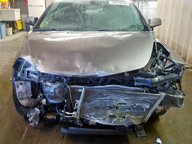 1G1ZC5EB2A4142195 - 2010 CHEVROLET MALIBU 1LT თაფლისფერი ფოტო 9