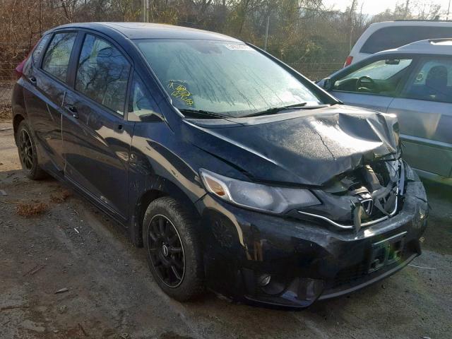 3HGGK5H86FM702959 - 2015 HONDA FIT EX BLACK photo 1