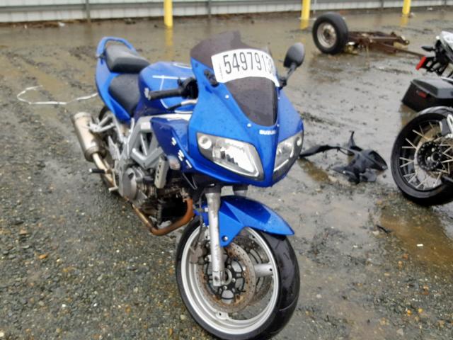 JS1VP53A442100271 - 2004 SUZUKI SV650 BLUE photo 1