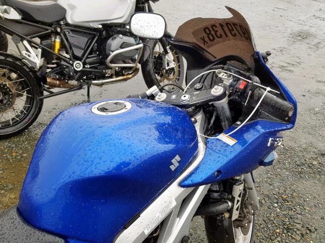 JS1VP53A442100271 - 2004 SUZUKI SV650 BLUE photo 5