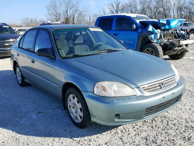 2HGEJ6612YH558060 - 2000 HONDA CIVIC BASE Mavi foto 1