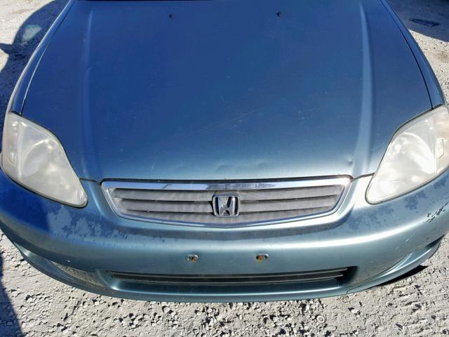 2HGEJ6612YH558060 - 2000 HONDA CIVIC BASE Mavi foto 7